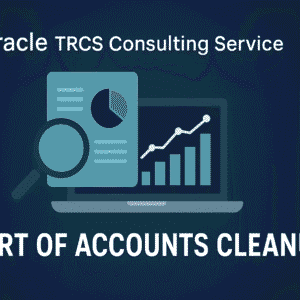 Chart illustrating the process of cleaning up accounts for improved financial organization and accuracy.
