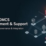 Oracle EMC logo with text highlighting development and support services offered by the company.