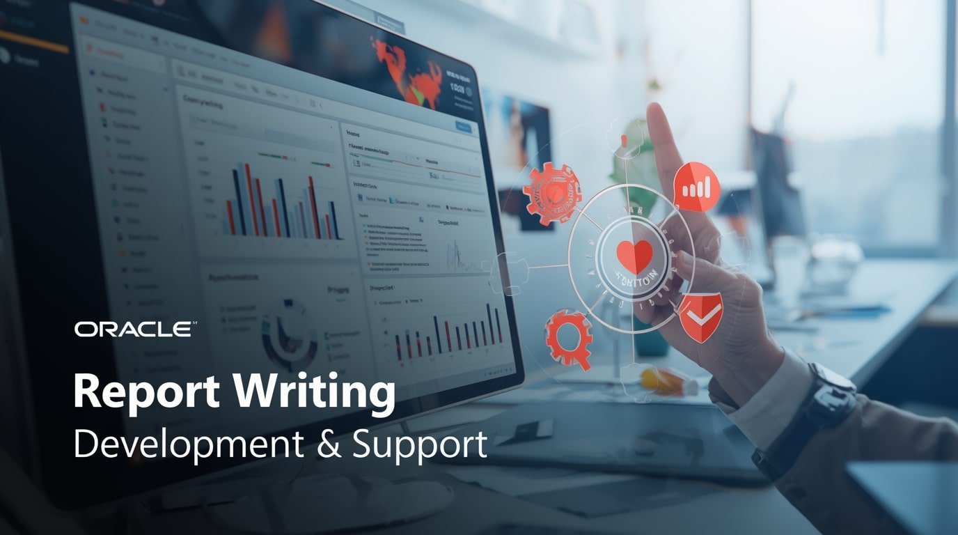 Oracle report writing development and support services for enhanced data analysis and reporting efficiency.